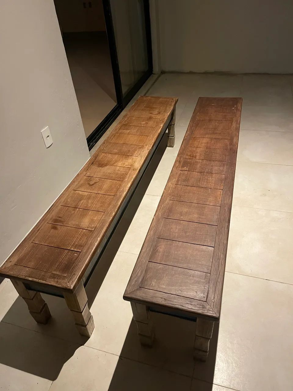 Bancos de madeira demolição  - Foto 2