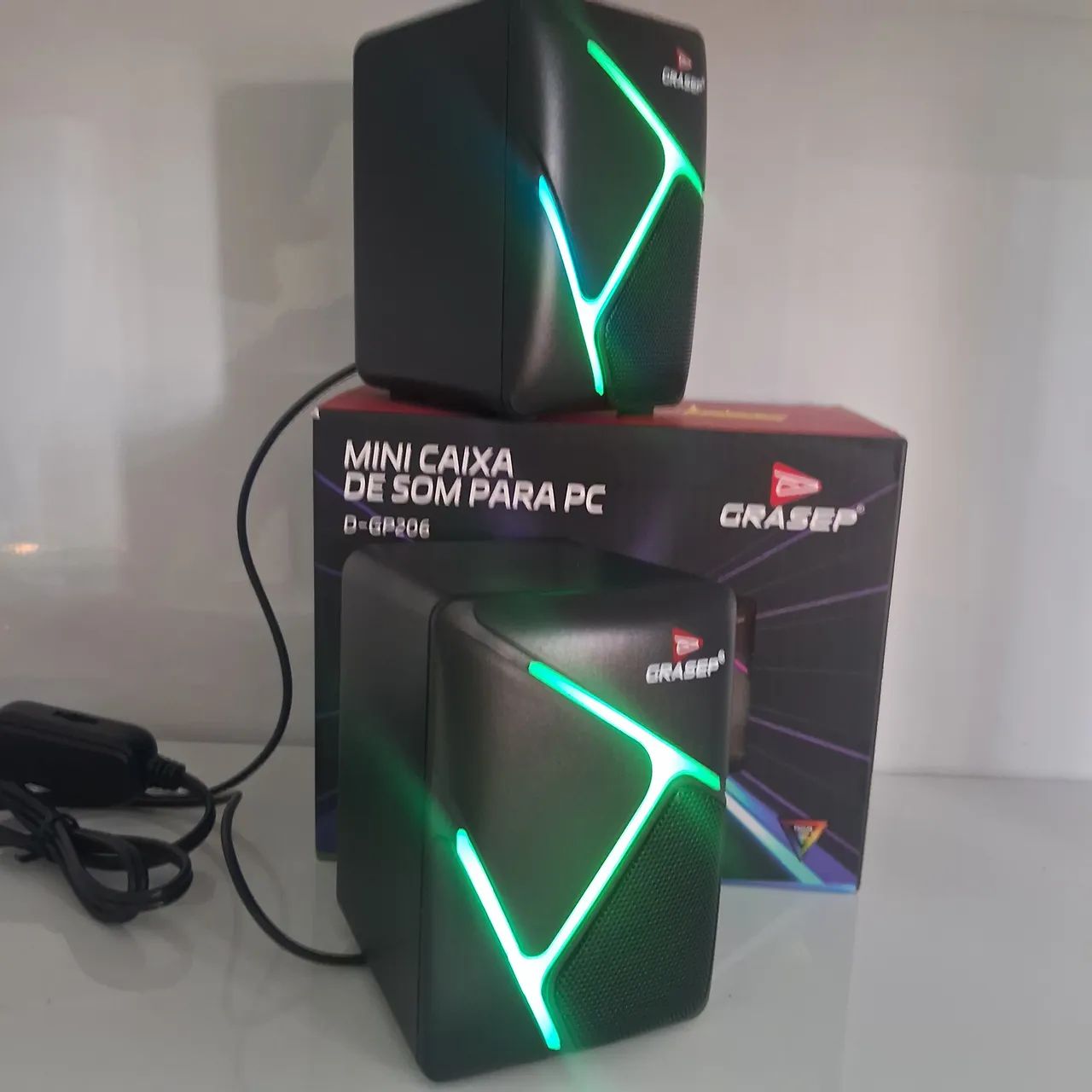 Caixa de som para PC RGB GAME - Foto 3