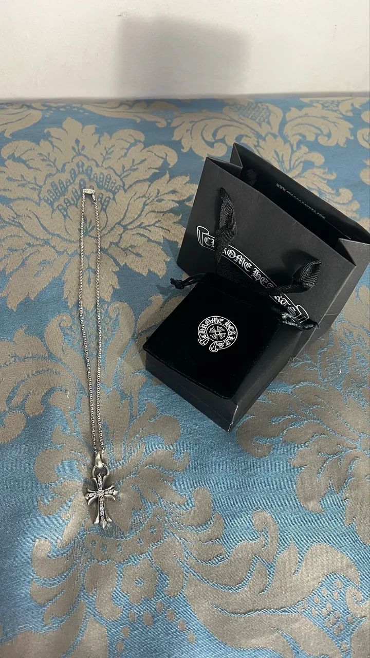 Corrente Chrome Hearts cruz - Foto 2