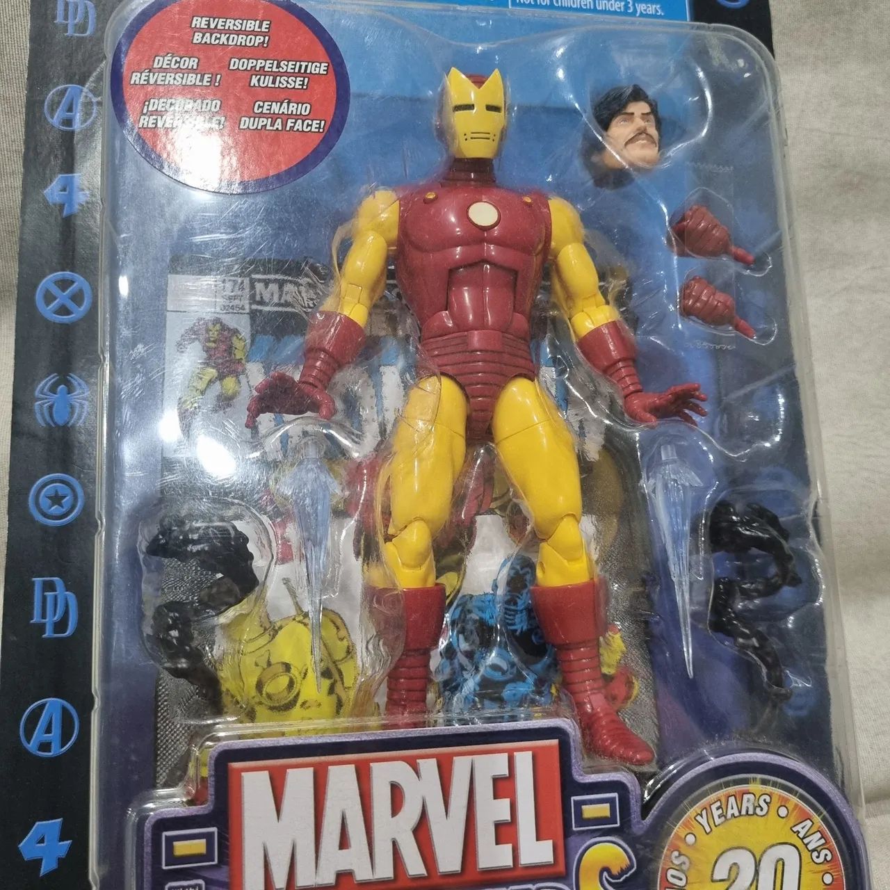 Marvel Legends Homem de Ferro 20 Anivos - Perfeito/Lacrado - Foto 3