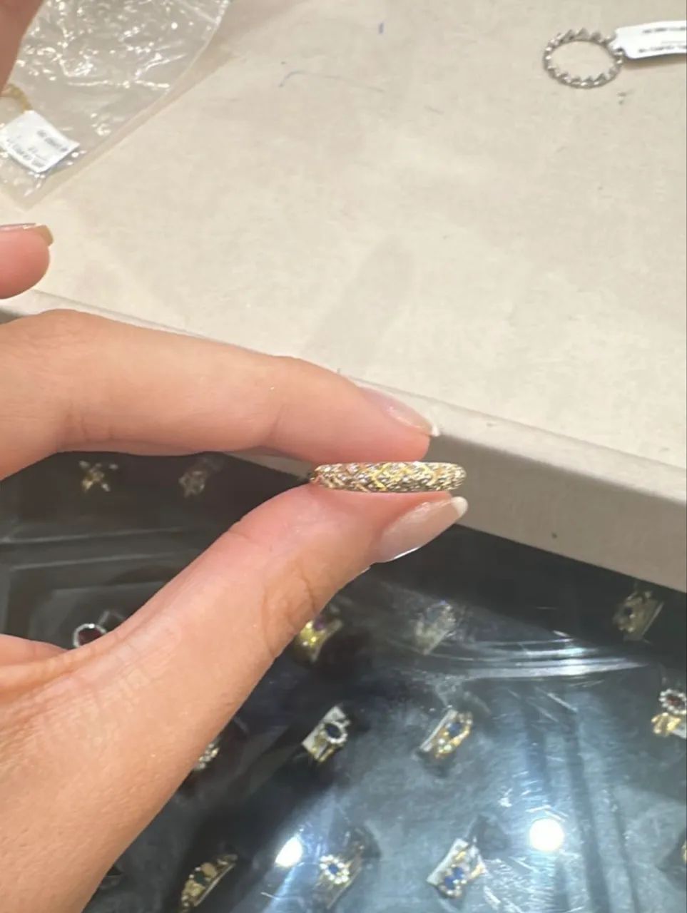 Anel 18k rubi - Foto 2