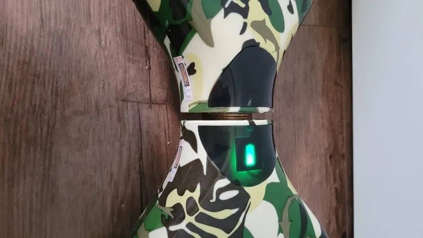  Hoverboard Skate Elétrico 6.5 Polegadas Com Led E Bluetooth Fogo E Gelo Hoverboard Skate  - Foto 4