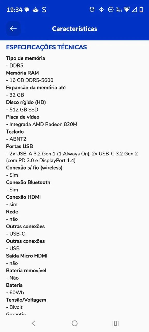 Notebook Lenovo NOVÍSSIMO  - Foto 4