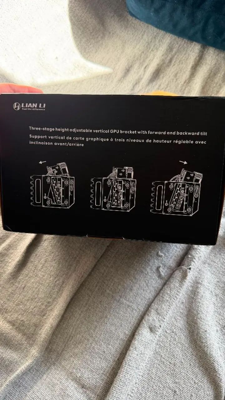 SUPORTE LIAN LI VERTICAL PCIE 5.0 - Foto 3
