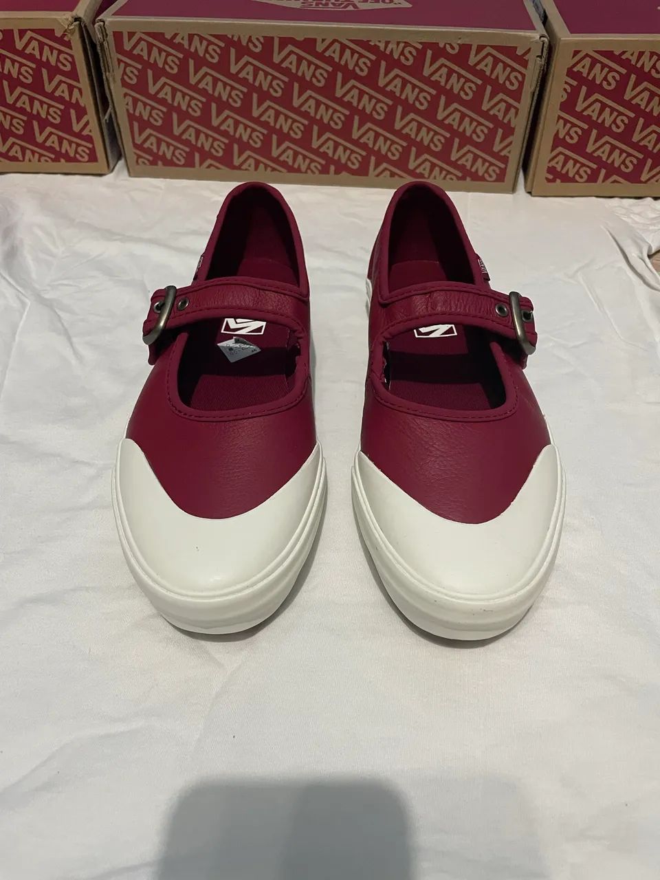Mary Jane bordô, 38, vans original - Foto 2