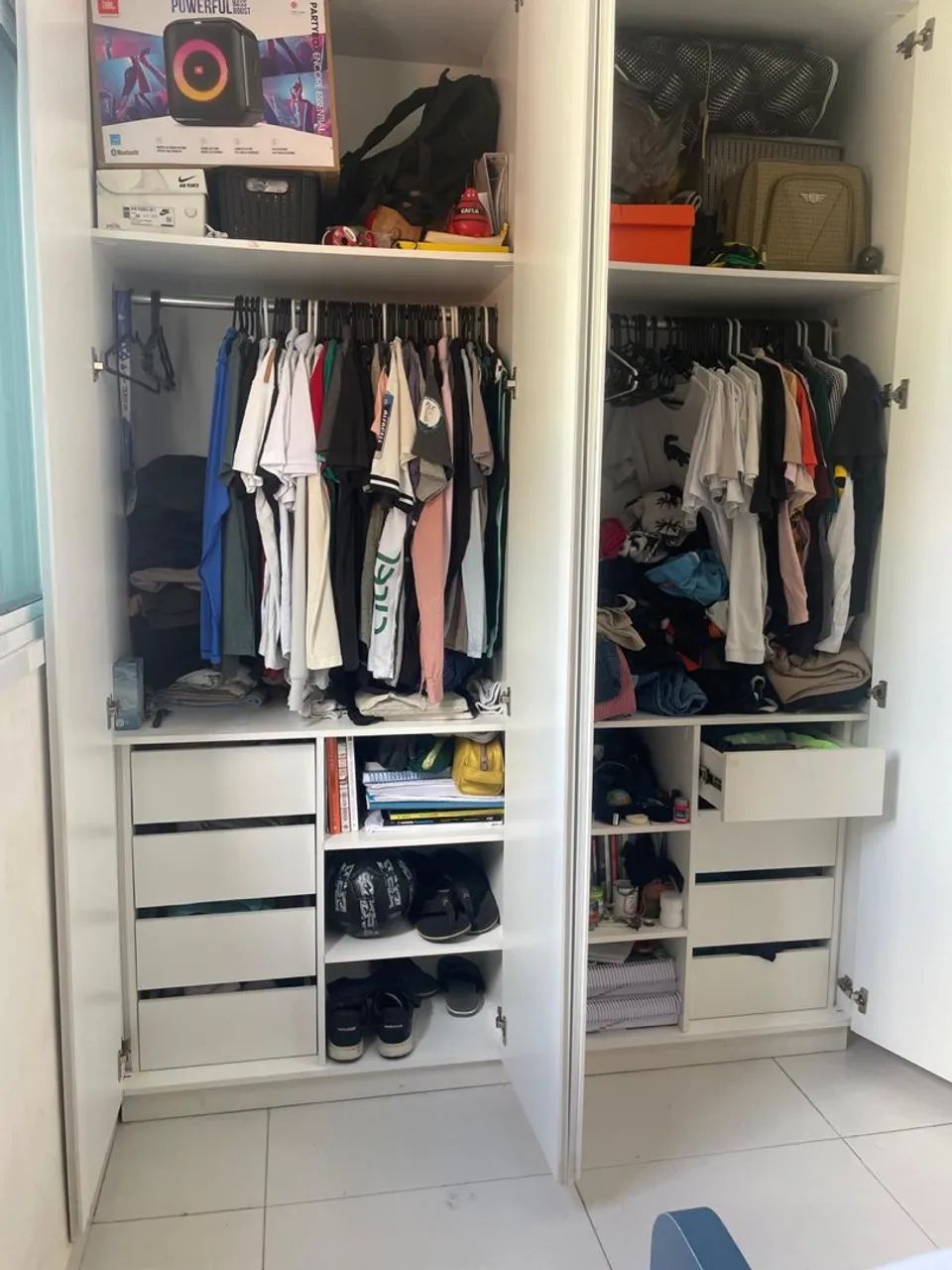 Guarda roupa e cama  - Foto 4