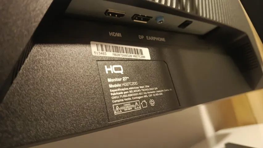 Monitor HQ, Curvo e 27 polegadas  - Foto 5