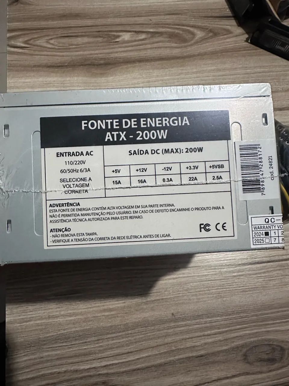 Fonte para PC ATX 200w - Foto 2