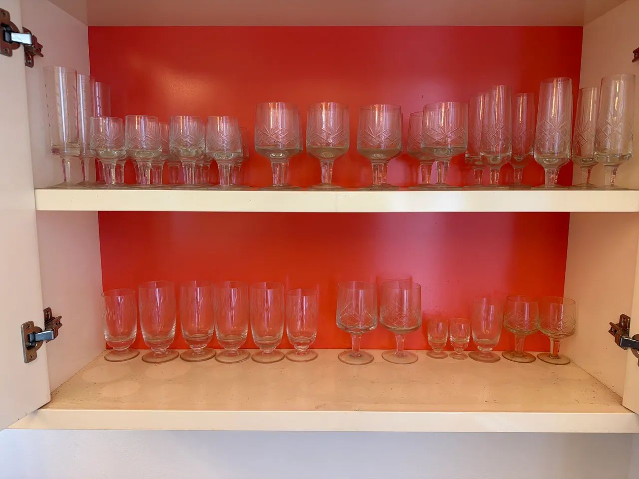 Copos de cristal