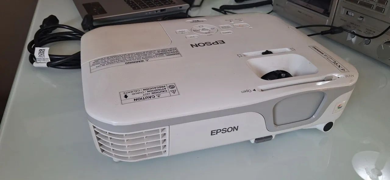 Projetor Epson X12 2800 Lumens funcionando 100% - Foto 5