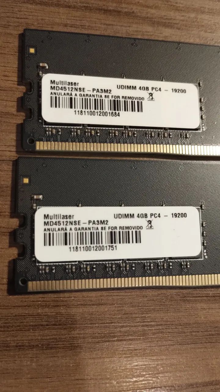 Memória ram 2x4gb ddr4 (2133 MHz) - Foto 3