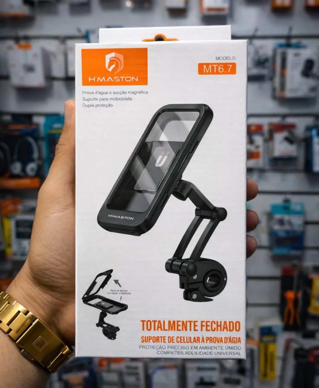 Suporte para celular prova d'água 