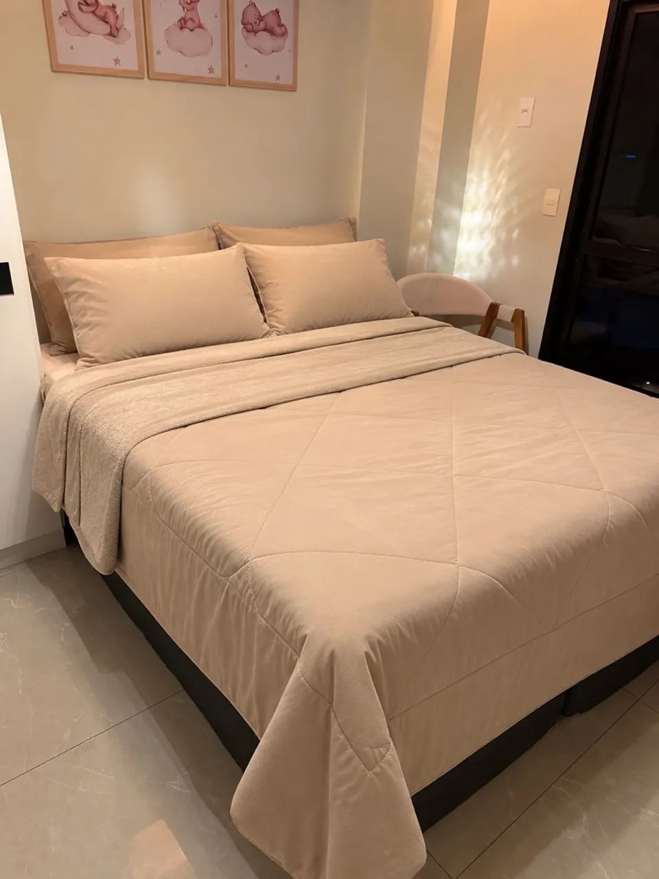 Cama queen box umaflex completa