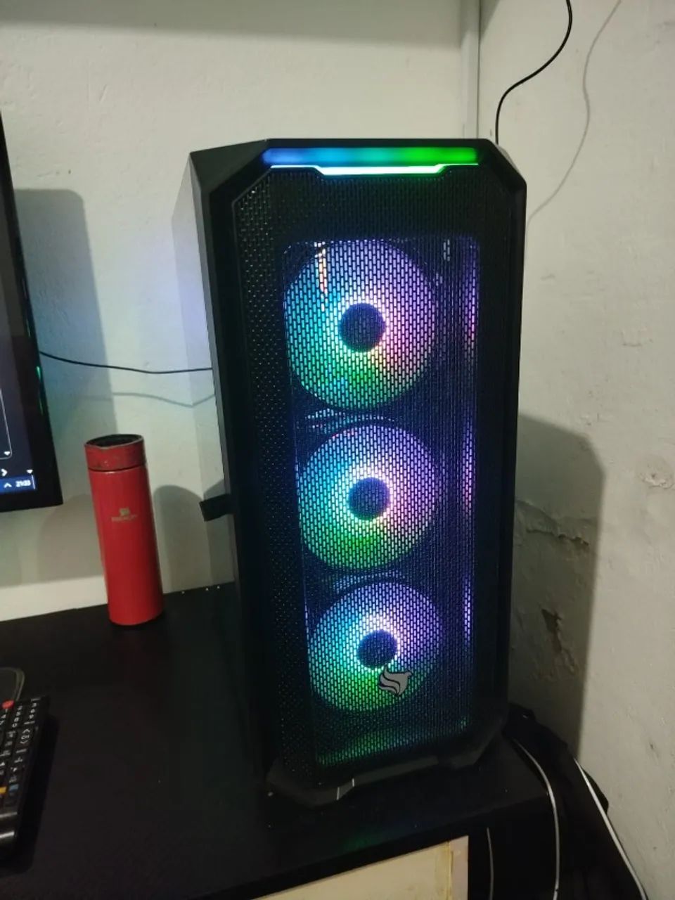 Pc i3 10100f 16gb rx 580 8gb - Foto 3