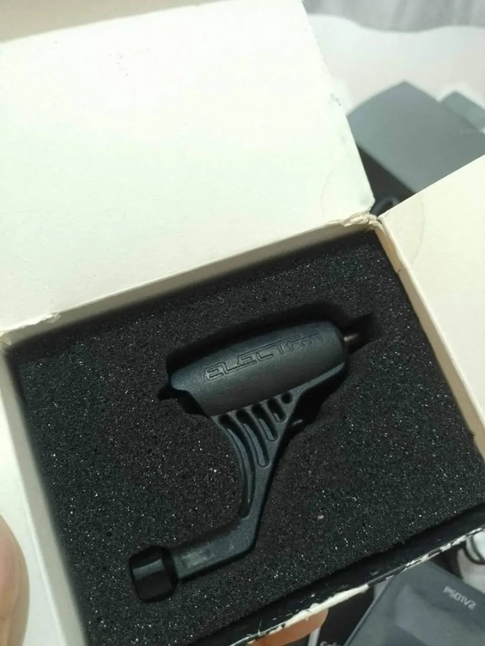 Kit Máquina de Tatuagem com fonte e pedal - Foto 2