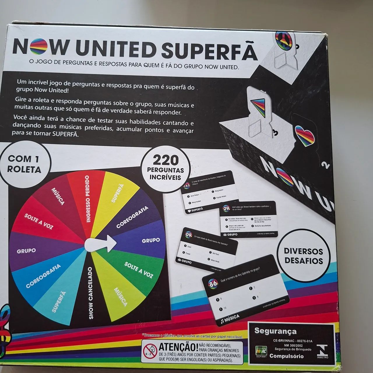 Jogo Tabuleiro Now United para quem é fã  - Foto 2