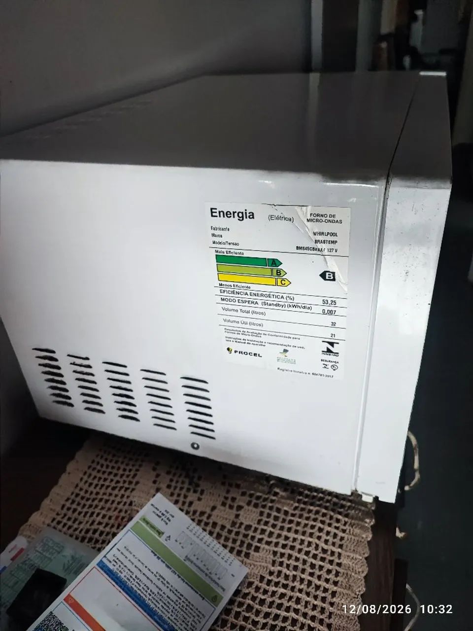 Microondas Brastemp 32 127 volts  - Foto 3