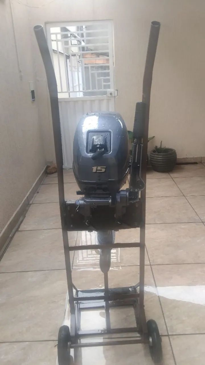 Vendo barco e motor 15 HP  - Foto 5