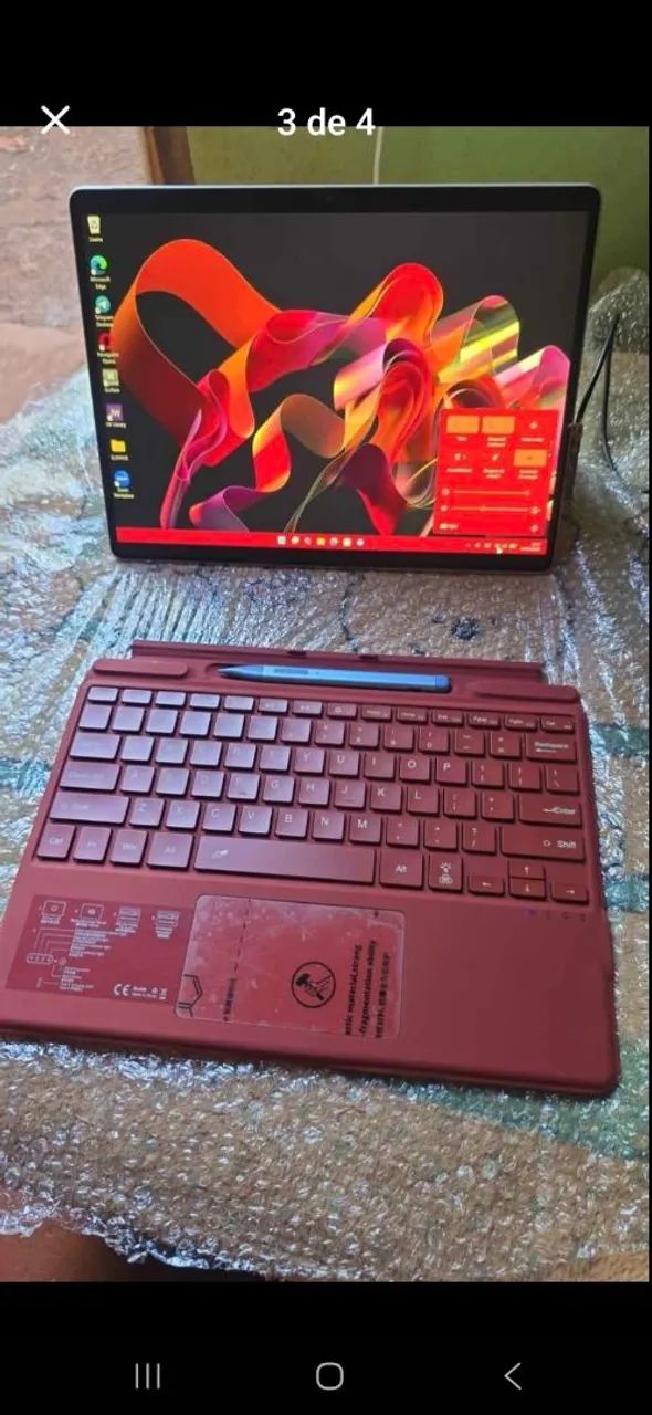 Vendo Microsoft Surface pro-8 Zerado - Notebooks - Santa Rita