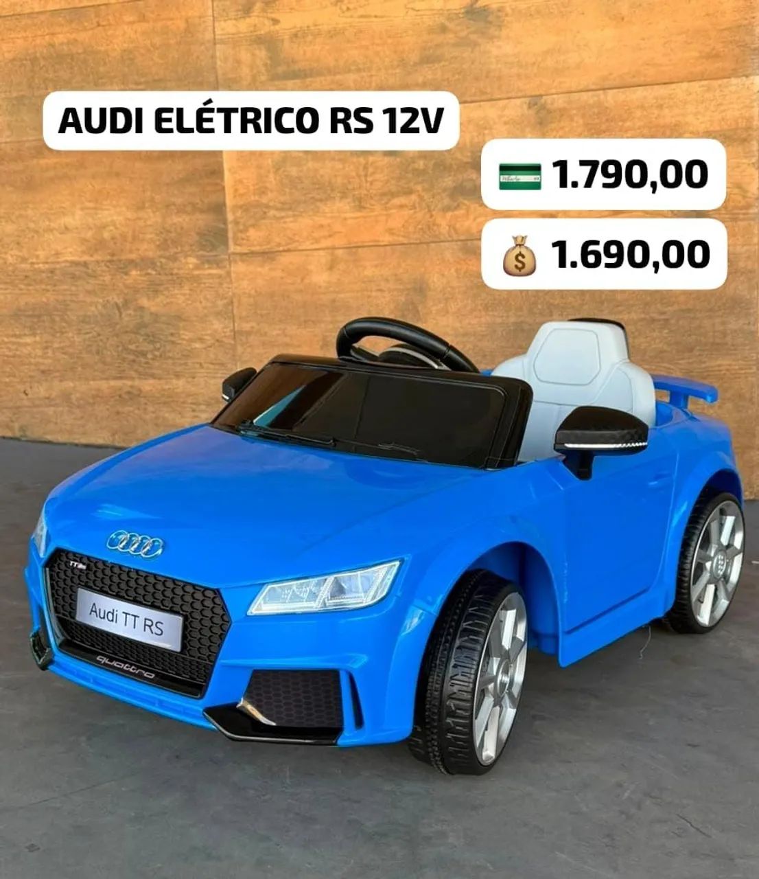 Carro eletrico infantil 12v c/r