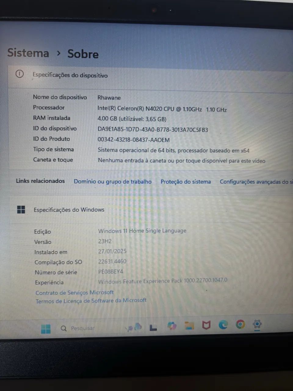 Notebook Lenovo IdeaPad 3i - Foto 4