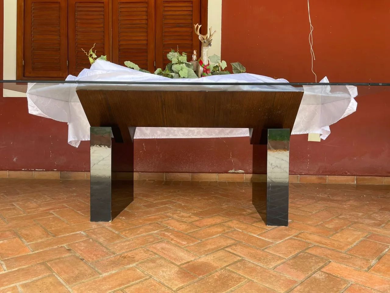 Mesa de  jantar com vidro  - Foto 3