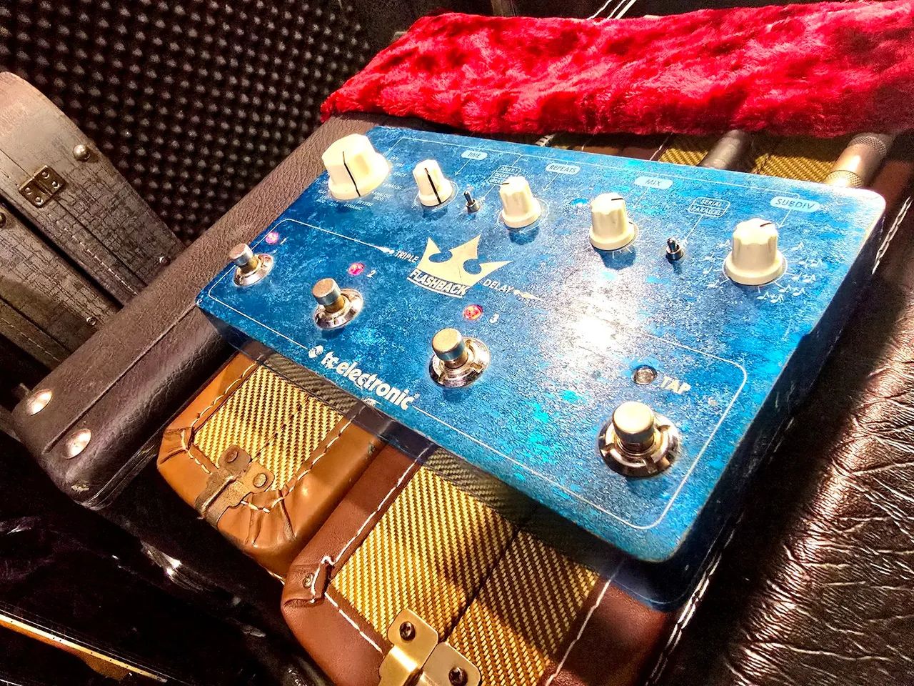 pedal tc Electronic flashback triple delay /ñ boss mxr zoom zoom