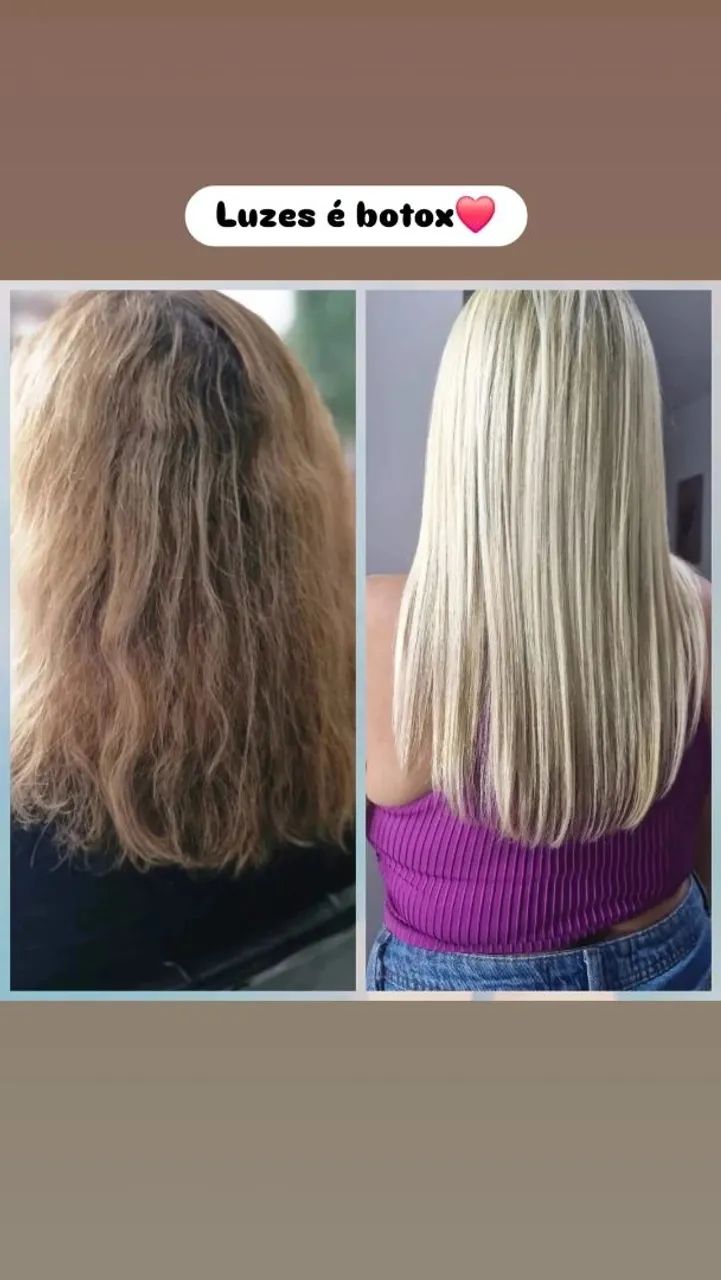 Mechas botox e mega hair  - Foto 5