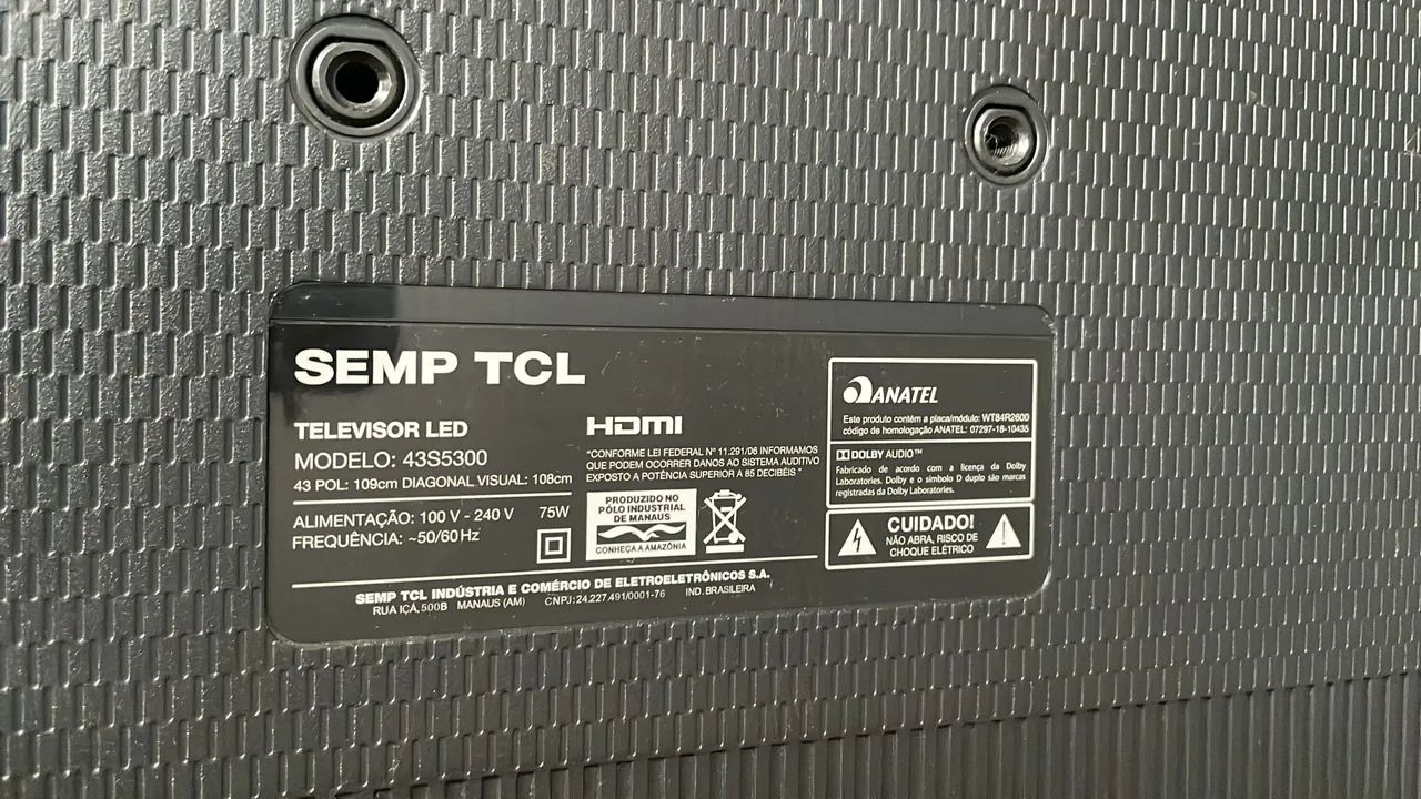 TV SMART TCL 43pol - Foto 4