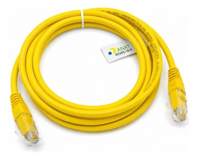 Cabo De Rede Rj45 Cat5e Internet 1,5m - Foto 2