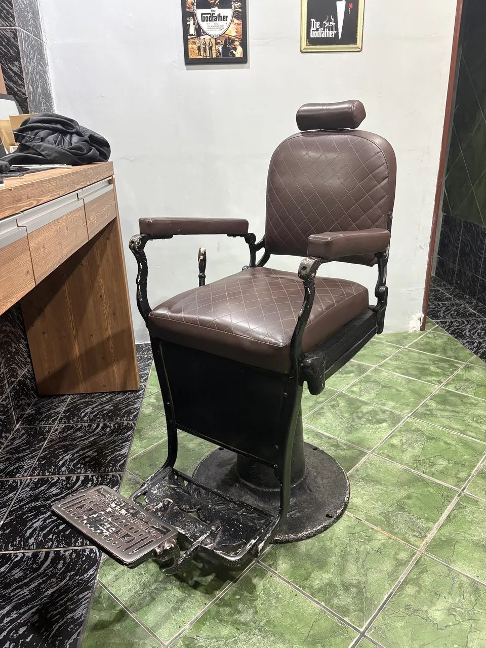 Cadeira de Barbeiro Ferrante - Foto 4