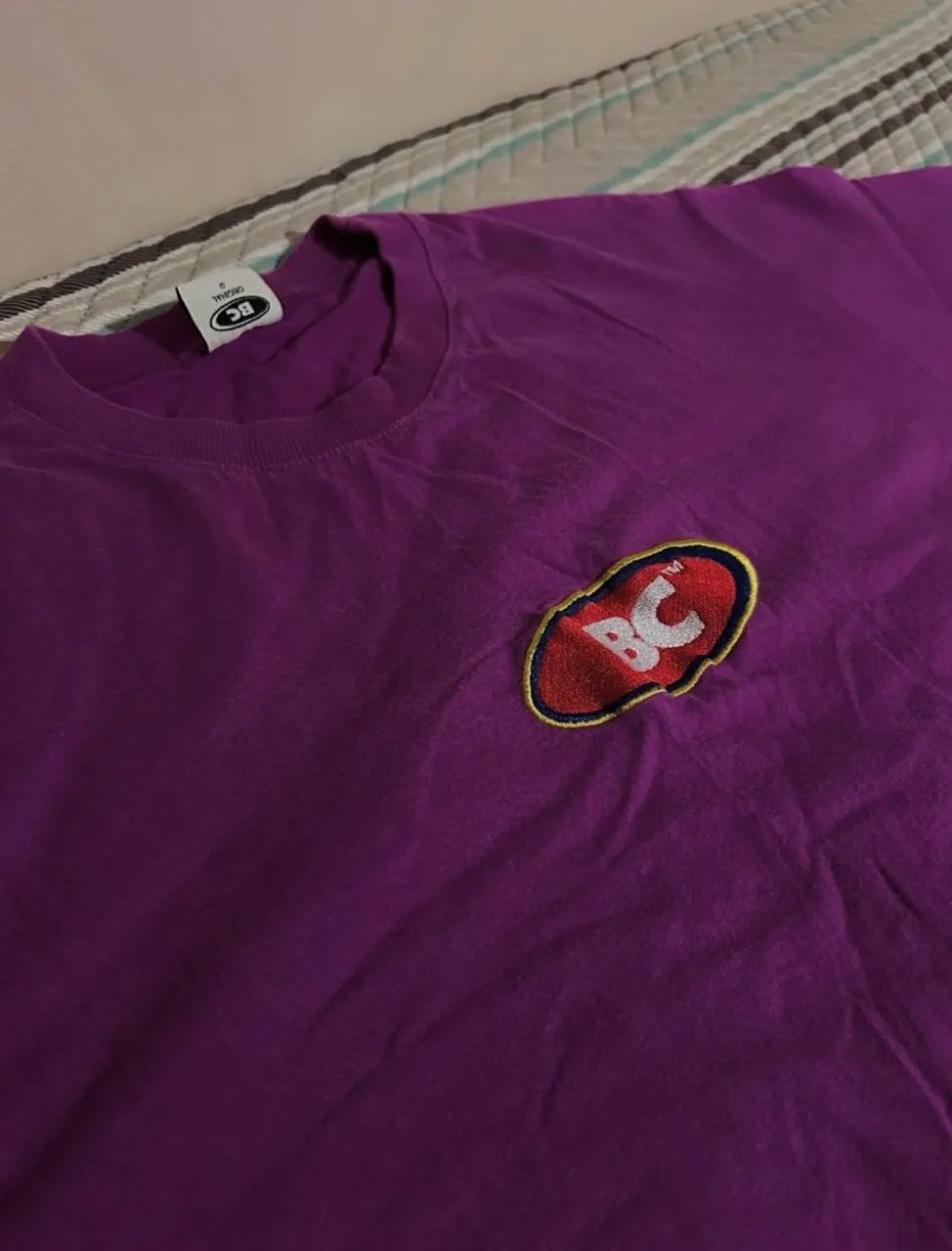 Camisa Barra Crew Goods Logo Classic Roxa 