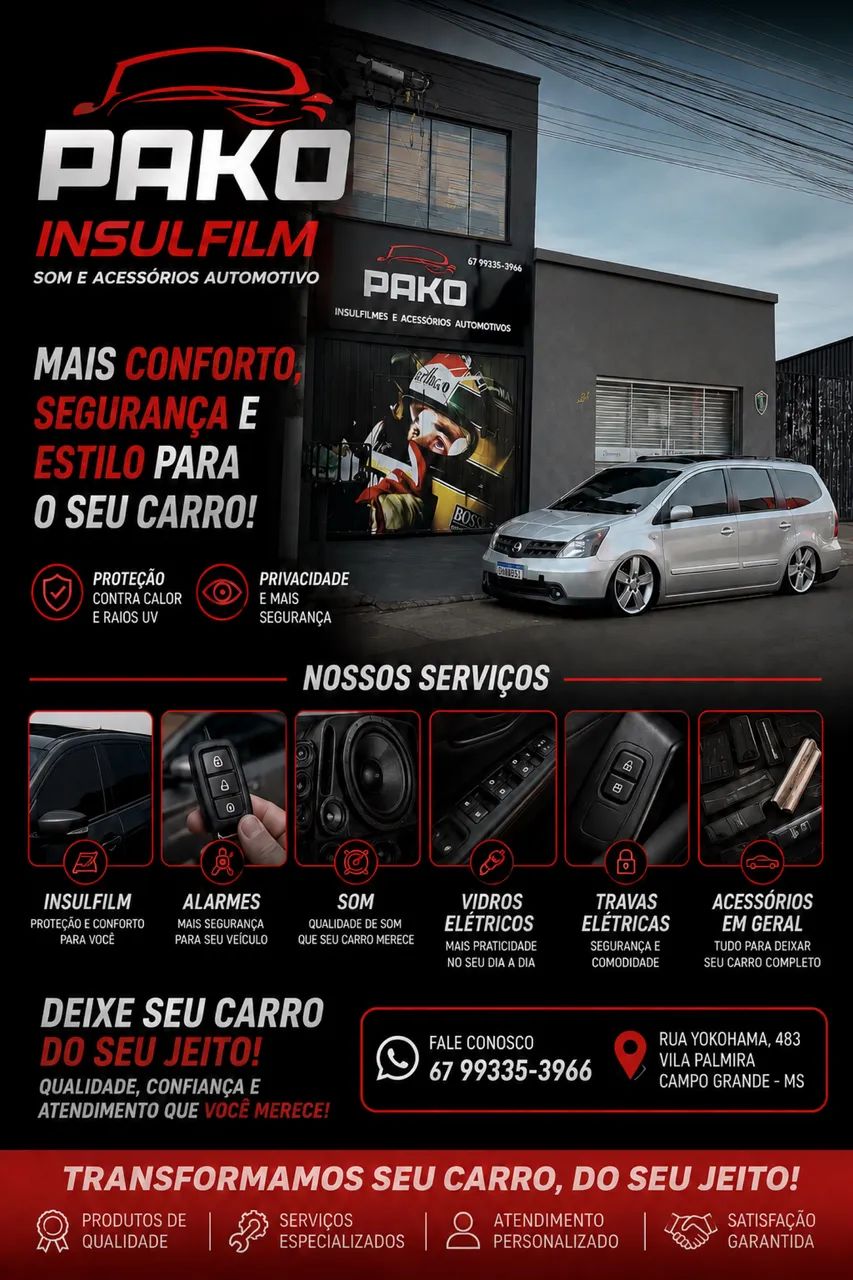 Insulfilm som e acessórios 