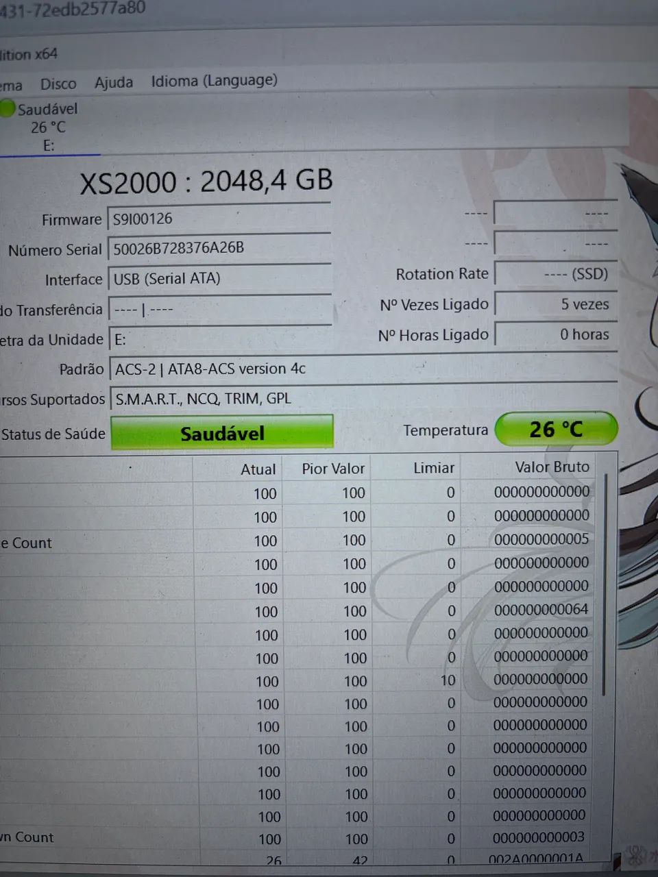 SSD Externo Kingston XS2000 2TB - Zero  - Foto 2