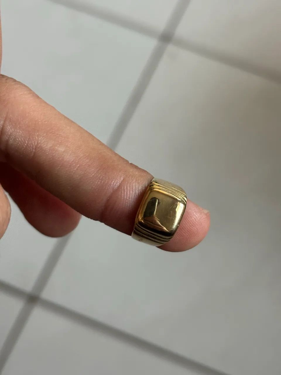 Anel de ouro 18k