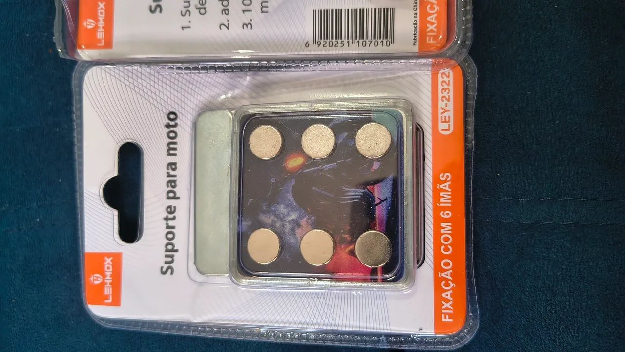 Suporte de celular para moto | Modelo fixação com imã  - Foto 2