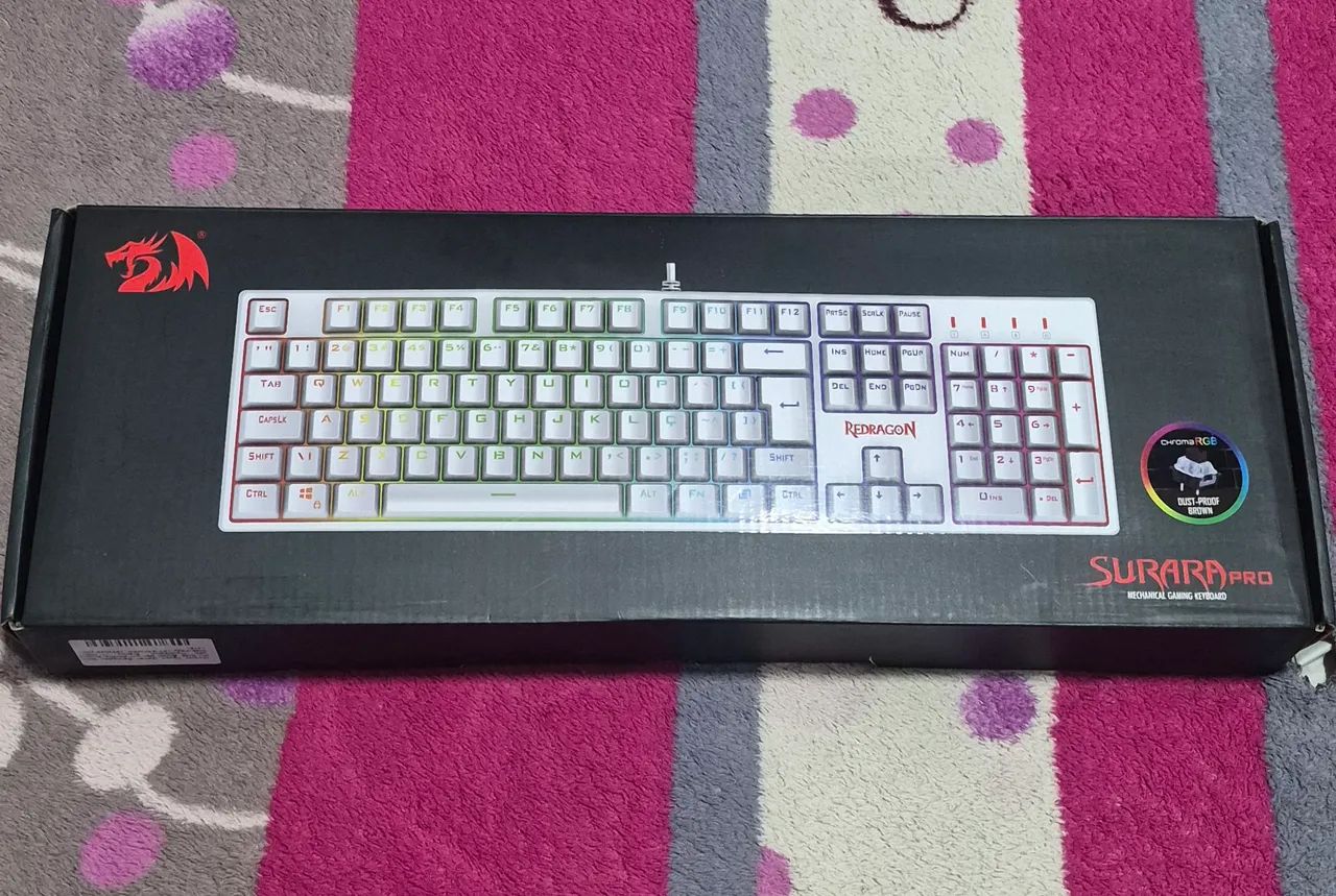 Teclado gamer redragon surara pro - Foto 2