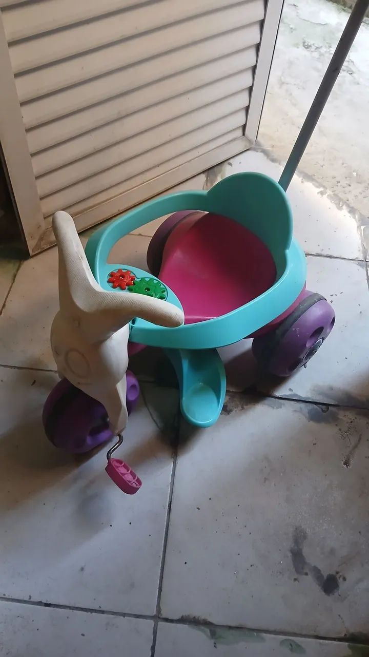 Carrinho e motoca infatil  - Foto 3