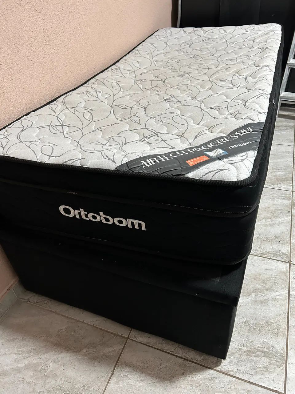 Cama box baú solteiro ortobom 