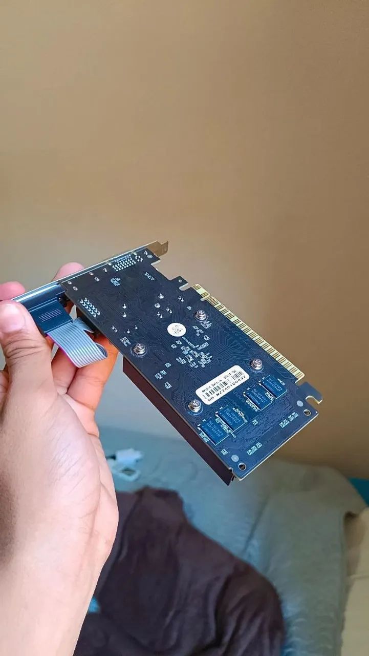 GPU GeForce GT 610 de 2 gb + placa wi-fi e bluetooth  - Foto 3