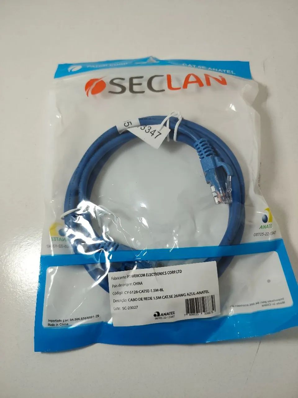 Cabo de rede padrão Rj45 novo  - Foto 2