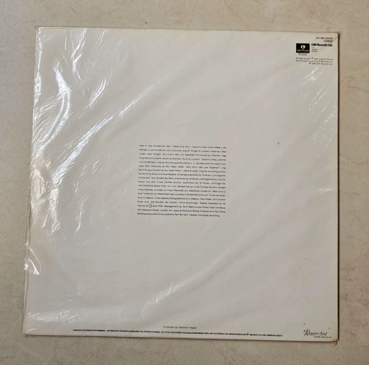 Disco de vinil (LP) pet shop boys  - Foto 2
