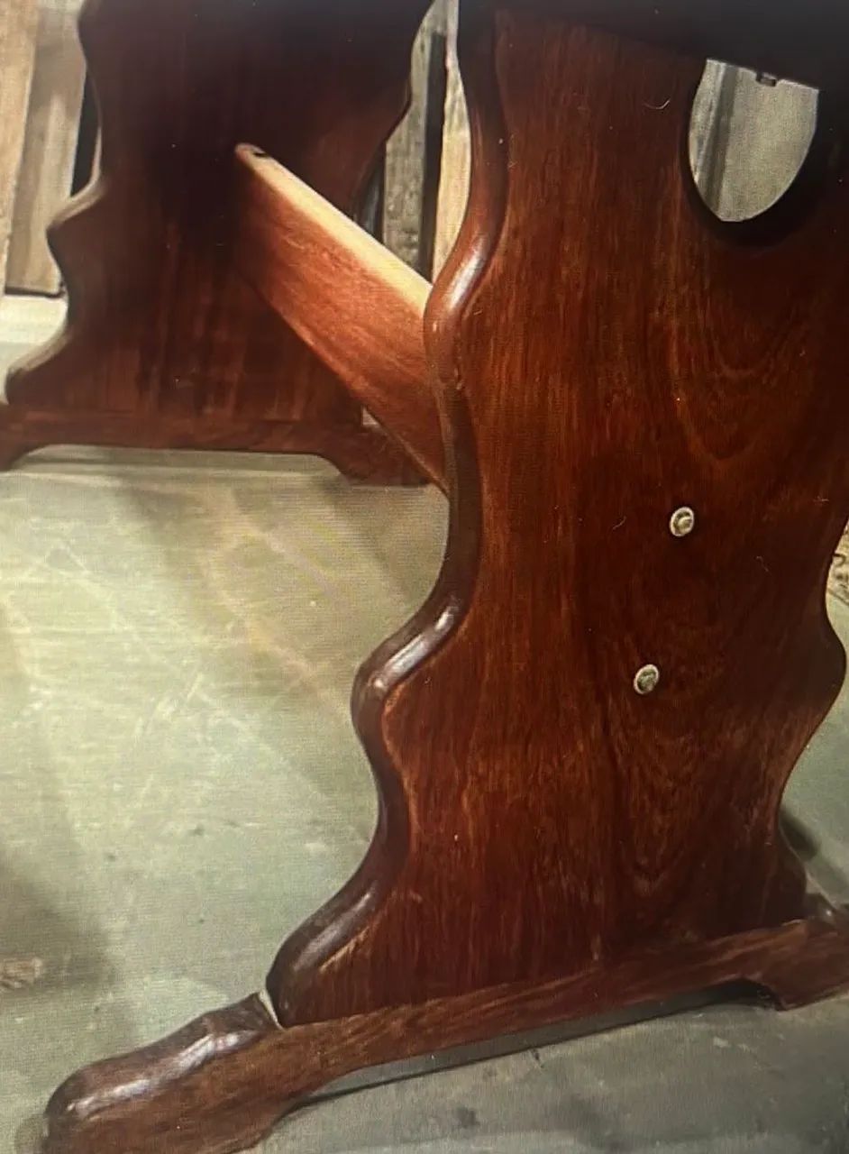 Mesa de madeira maciça prancha unica - Foto 4