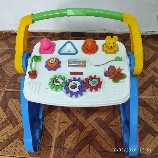 Mesa carrinho atividade bebe - Foto 2
