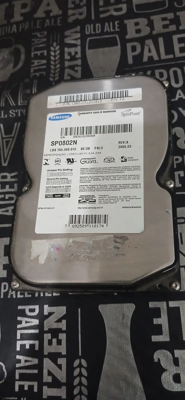 Hd ide 80gb  - Foto 2