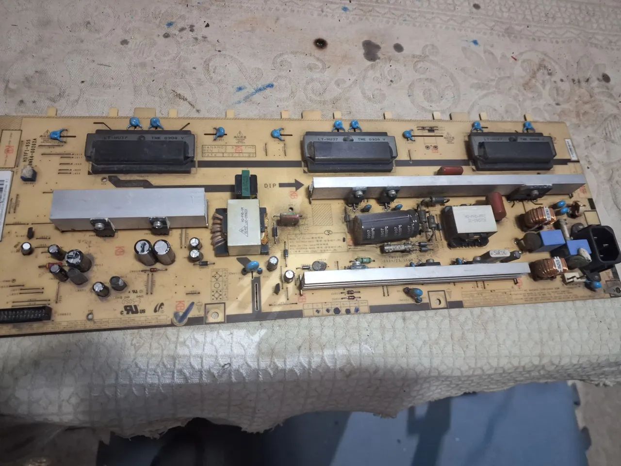 Placa fonte samsung ln37b450c4m mxzd