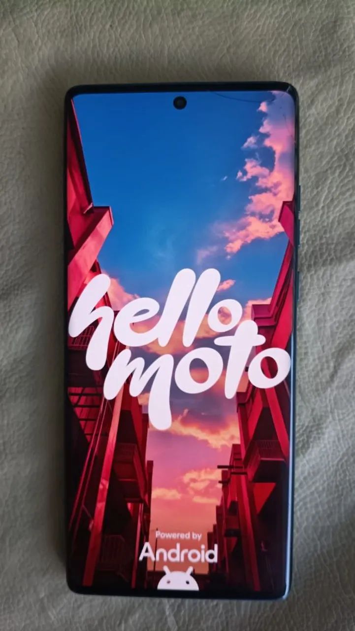 Celular Motorola Edge 50 fusion (azul) - Foto 4