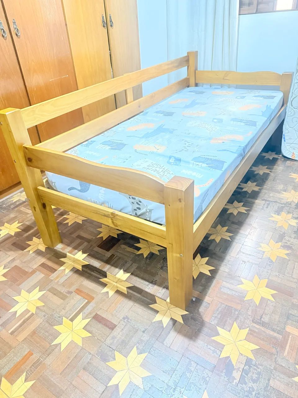 Cama solteiro madeira  - Foto 2