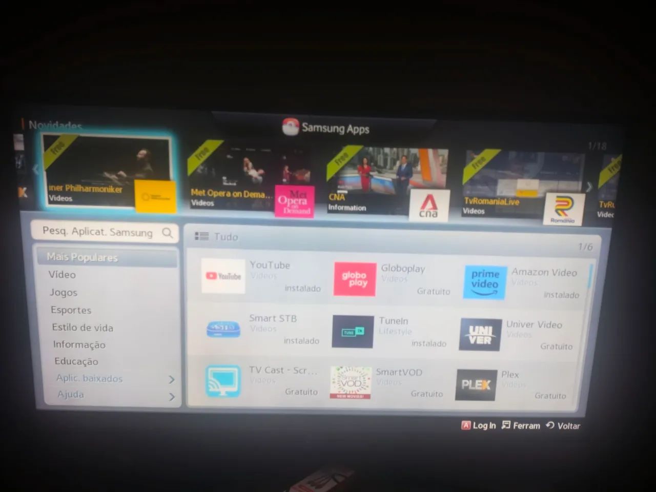 Smart TV Samsung 46 polegadas