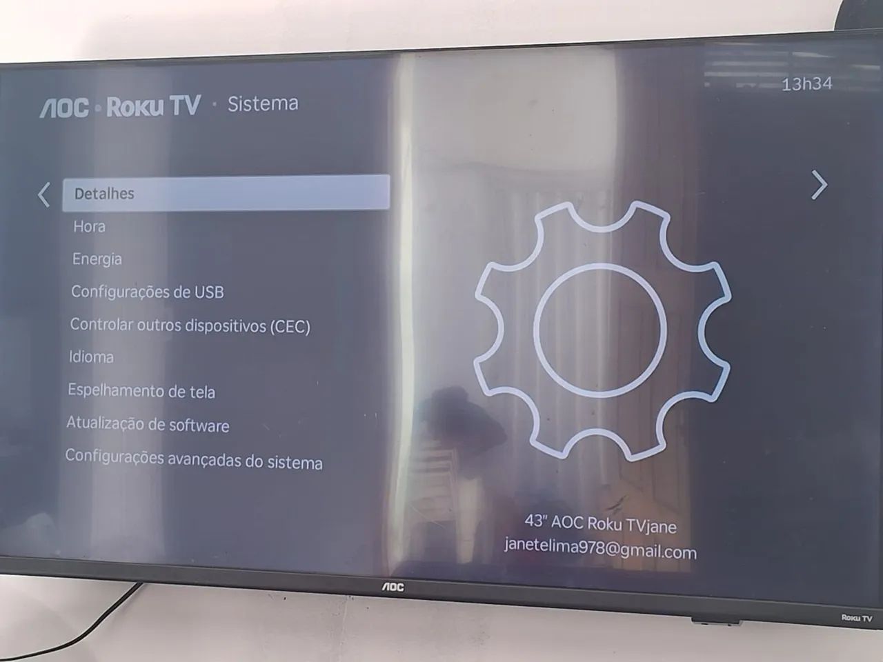 TV AOC ROKU 43 POLEGADAS  - Foto 3